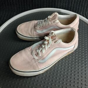 Vans Old Skool Suede Women Men Sneakers Pink